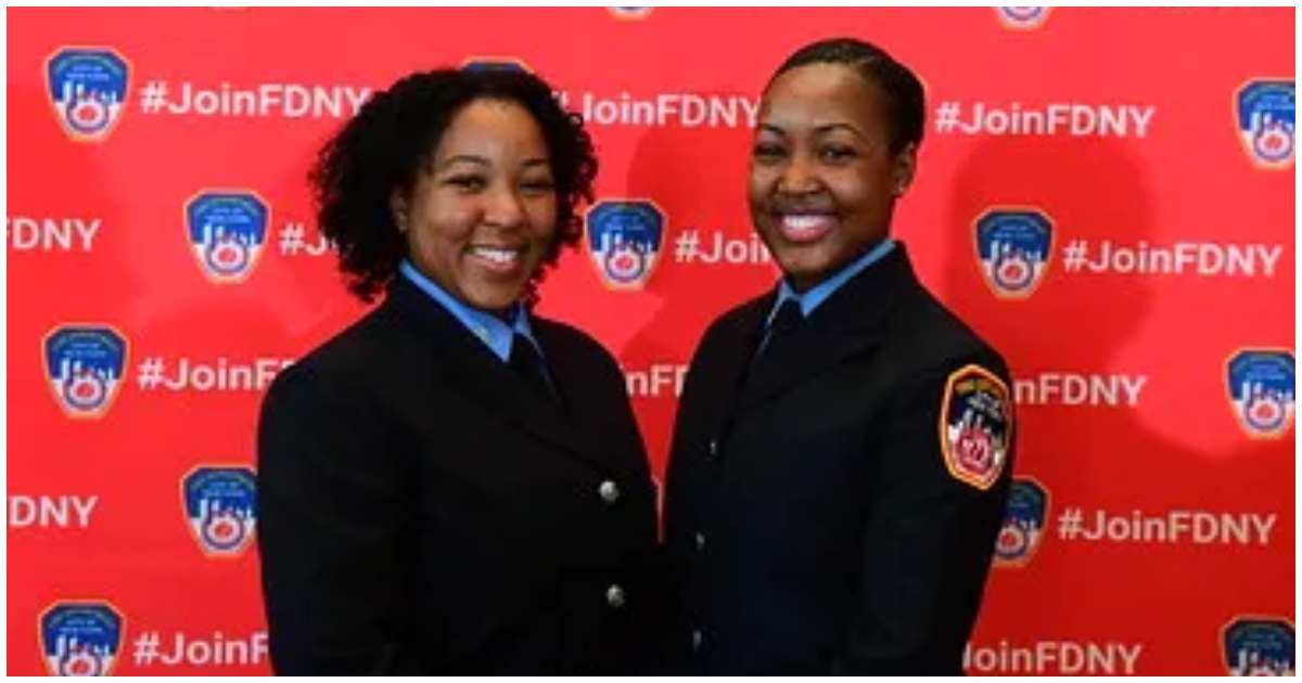 Trailblazing Sisters Ashley and Shanah Laroche Make History as the First Black Women in the New York City Fire Department
